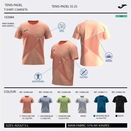 T-shirt manches courtes challenge lima - JOMA