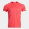 T-shirt manches courtes r-night iconic coral - JOMA