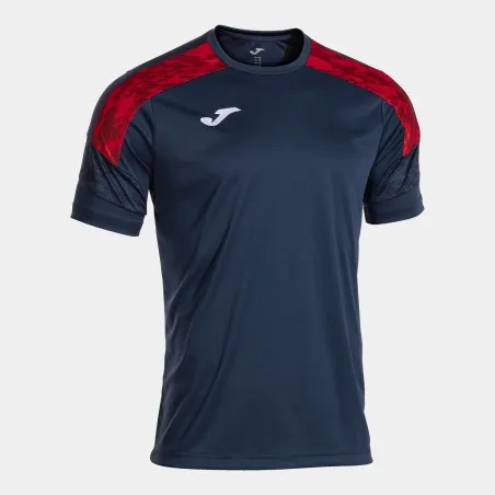 T-shirt manches courtes championship viii dark navy rouge - JOMA