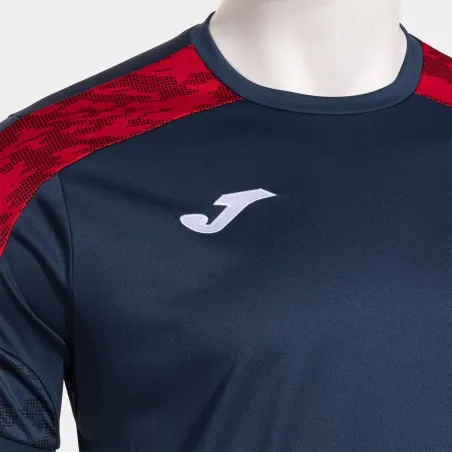 T-shirt manches courtes championship viii dark navy rouge - JOMA