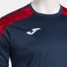 T-shirt manches courtes championship viii dark navy rouge - JOMA