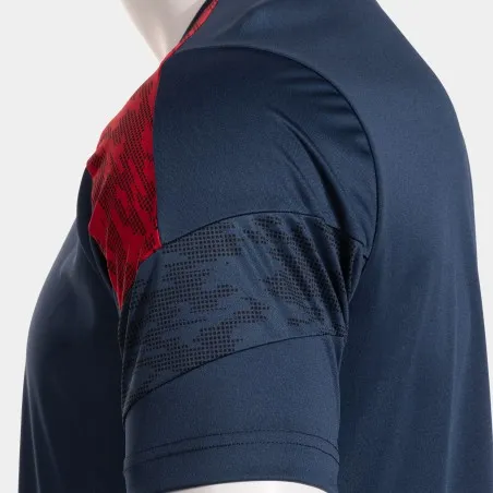 T-shirt manches courtes championship viii dark navy rouge - JOMA