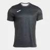 T-shirt manches courtes pro team noir antracita - JOMA