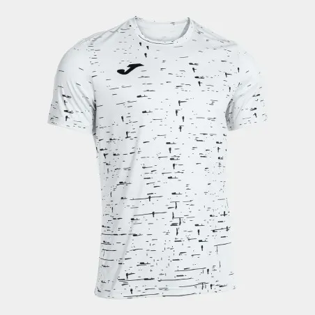 T-shirt manches courtes pro team blanc noir - JOMA