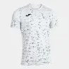 T-shirt manches courtes pro team blanc noir - JOMA