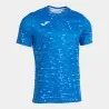 T-shirt manches courtes pro team royal blanc - JOMA