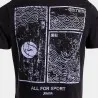 T-shirt manches courtes challenge noir - JOMA