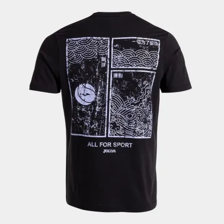 T-shirt manches courtes challenge noir - JOMA