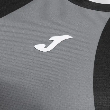 T-shirt manches courtes torneo noir antracita - JOMA