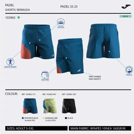 Short de sport Homme JOMA  103965.713 - JOMA