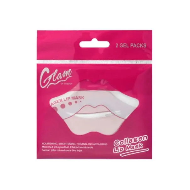 Glam Of Sweden – Masque pour les lèvres Collagène - Glam Of Sweden