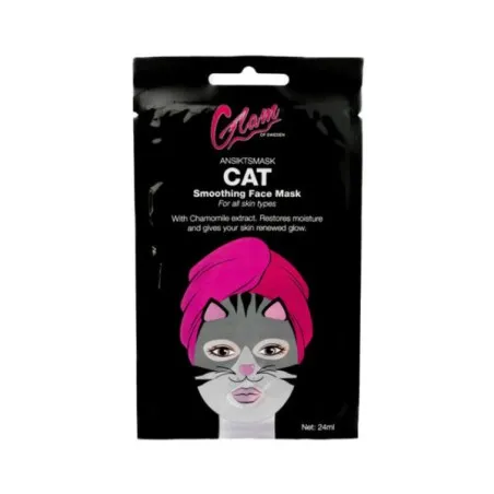 Glam Of Sweden – Masque Tissu Visage Smoothing Camomille Cat - Glam Of Sweden