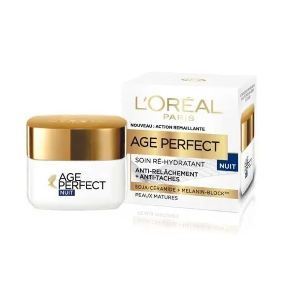 L’Oreal – Créme Nuit Age Perfect Soin Riche Re-Substanceur - L'OREAL