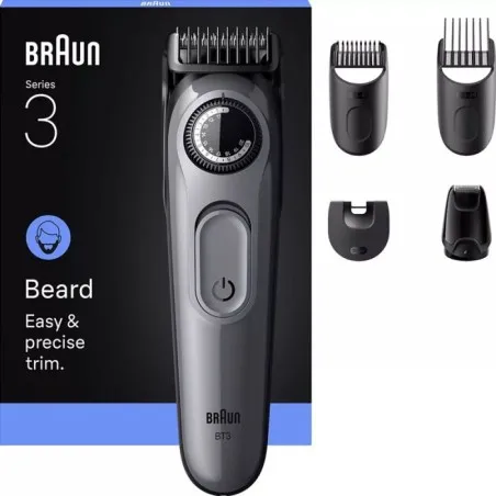Tondeuse à Barbe BRAUN Série 3 BT3560 Rechargeable - BRAUN