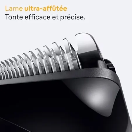 Tondeuse à Barbe Braun Rechargeable 7en1 Série 5 BT5560 Noir - BRAUN