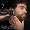 Braun Tondeuse A Barbe Homme Series 7, BT7520, Bleu, + 6 Outils de Barbier, 40 Longueurs - BRAUN