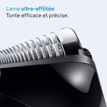 Tondeuse Multifonction Rechargeable 4 en 1 Braun AIO3500 Gris - BRAUN