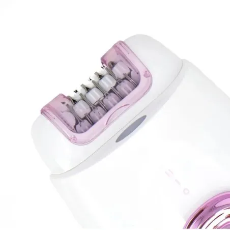 Épilateur Rechargeable 2EN1 JOCCA 2355 - Blanc&Rose - JOCCA