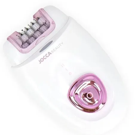 Épilateur Rechargeable 2EN1 JOCCA 2355 - Blanc&Rose - JOCCA