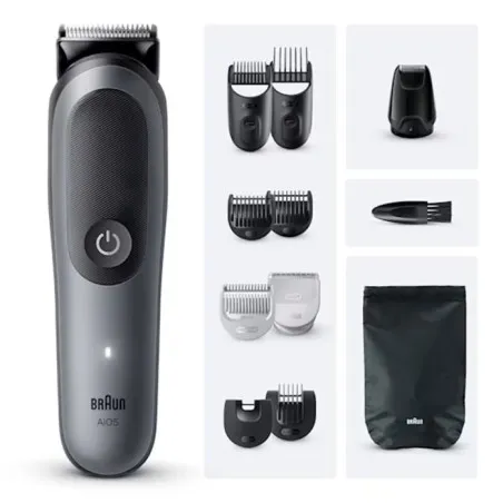 Tondeuse Multifonction 11EN1 BRAUN AIO5560 Rechargeable - Noir - BRAUN