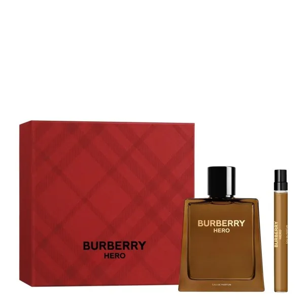 BURBERRY HERO 2 PCS SET Pour Homme: 100ML EAU DE PARFUM  + 10ML EAU DE PARFUM . - BURBERRY