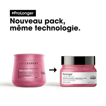 Soin Réparateur de cheveux L'OREAL  PACK PRO LONGER - L'OREAL
