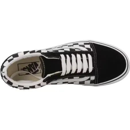 Old Skool Platform Checkerboard – noir/blanc - VANS