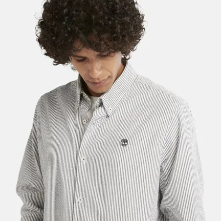 Chemise Homme TIMBERLAND LS STRIPED YD SEERSUCKER SHIRT TB0A2DD6B681 - TIMBERLAND