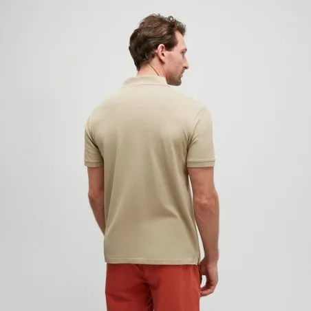 Polo Homme TIMBERLAND  MERRYMEETING RIVER SHORT SLEEVE STRETCH POLO LEMON PEPPER TB0A2DJEDH41 - TIMBERLAND