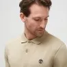 Polo Homme TIMBERLAND  MERRYMEETING RIVER SHORT SLEEVE STRETCH POLO LEMON PEPPER TB0A2DJEDH41 - TIMBERLAND
