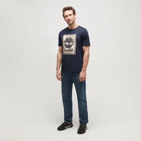 T-shirt Homme TIMBERLAND  STACK LOGO CAMO SHORT SLEEVE TEE TB0A5UBF4331 - TIMBERLAND