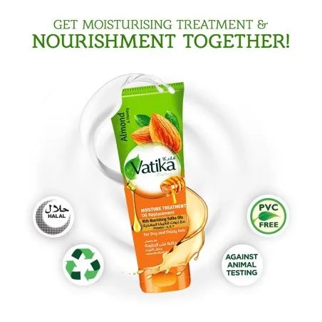 Vatika – Oil Replacement Cheveux Ternes Et Sujets À La Chute - VATIKA