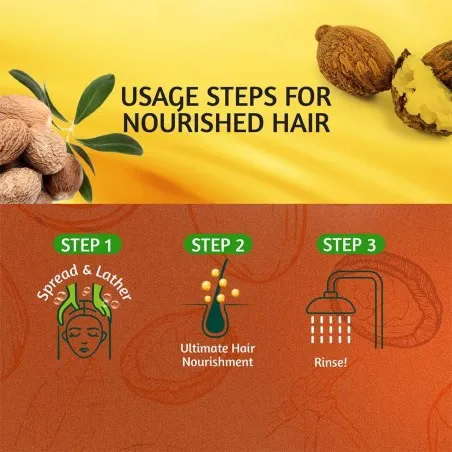 Vatika – Shampoing À L’Huile Nourrissante Beurre De Karité 200 ml - VATIKA