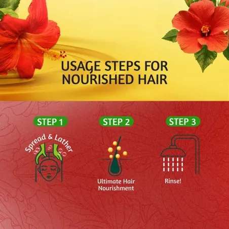 Vatika – Shampooing À L’Huile Nourrissante Hibiscus 200ml - VATIKA