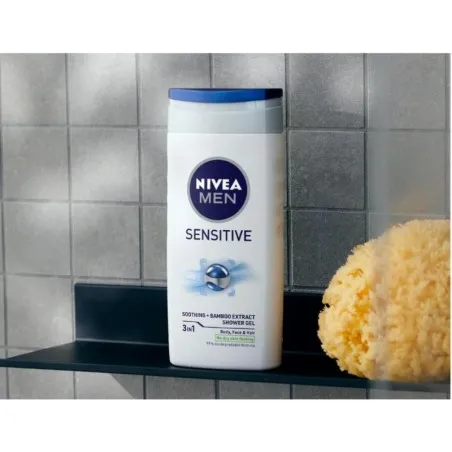 Nivea – Gel Douche Sensitive Pour Homme 250 ml - NIVEA