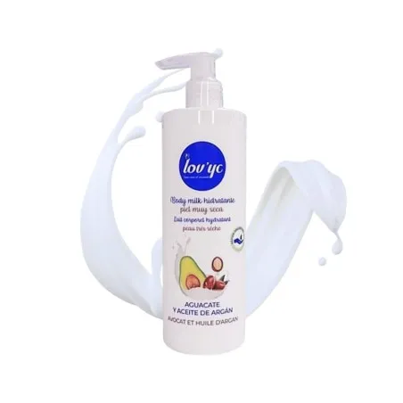 Lov’Yc – Lotion Corporelle Hydratante À L’Avocat Et À L’Huile D’Argan Peaux Très Sèches 400 ml - LOV’YC