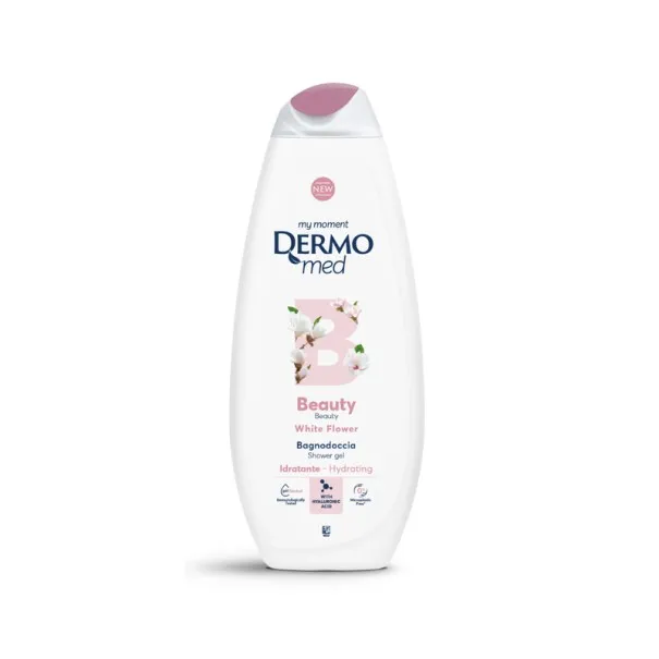 Dermomed – Gel Douche Fleurs Blanches 750ml - DERMOMED
