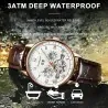 Montre Homme POEDAGAR  1409 MARRON - POEDAGAR