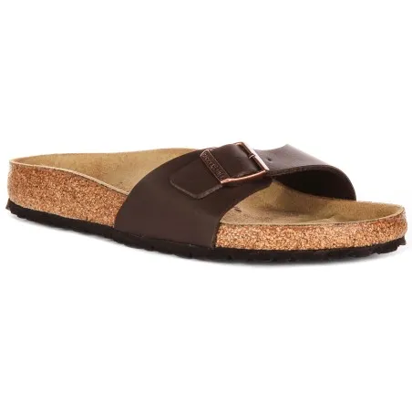 Mules Femmes BIRKENSTOCK Madrid Marron foncé 40411 - BIRKENSTOCK