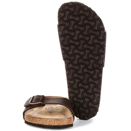 Mules Femmes BIRKENSTOCK Madrid Marron foncé 40411 - BIRKENSTOCK