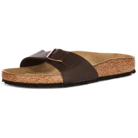 Mules Femmes BIRKENSTOCK Madrid Marron foncé 40411 - BIRKENSTOCK