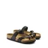 Mules Femmes BIRKENSTOCK Mayari Birko-Flor Sandale Pantoufle Tongs Noir 71791 - BIRKENSTOCK