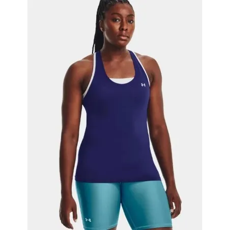 Haut d'entraînement Femme UNDER ARMOUR Hg Armour Racer Tank  1328962-468 - UNDER ARMOUR