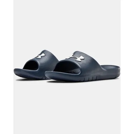 Claquettes Hommes UNDER ARMOUR UA CORE PTH SL 3021286-400 - UNDER ARMOUR