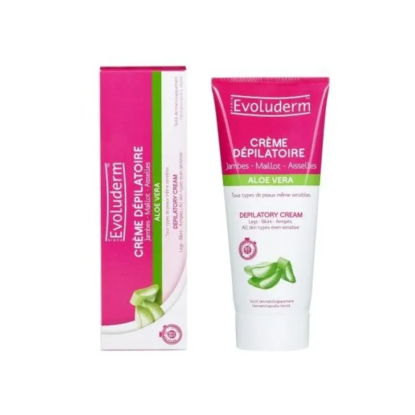 Evoluderm Crème dépilatoire Aloe Vera 150 ml — free download