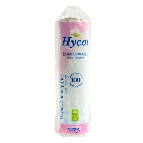 Disques à démaquiller - Hycot - 100 pièces - HYCOT