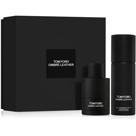 Ombre Leather Eau De Parfum 100ml+All Over Spray 150ml - Tom Ford