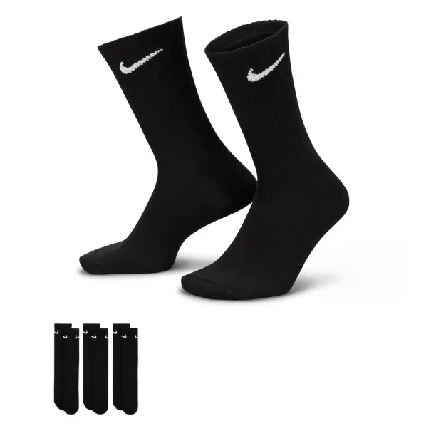 Chaussettes Homme U NK EVERYDAY LTWT CREW 3PR - 132N - NIKE