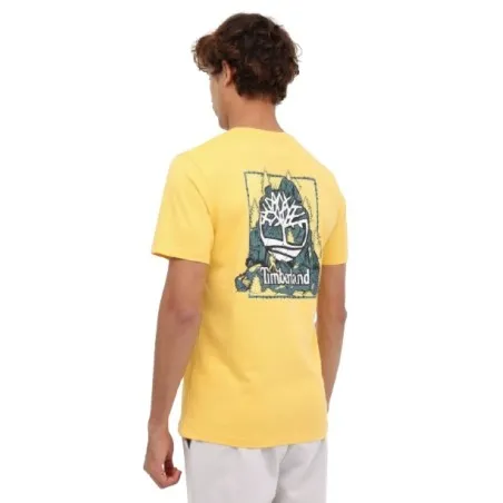 T-shirt à grand imprimé au dos – manches courtes - TIMBERLAND