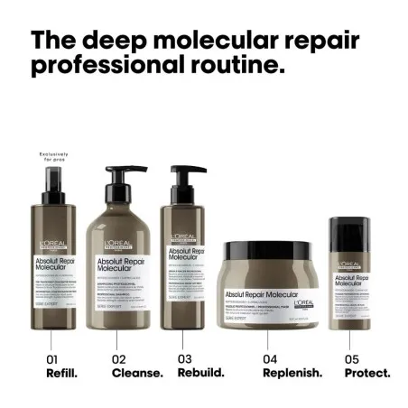 Masque Cheveux L'Oréal  L'OREAL PROFESSIONNEL - ABSOLUT REPAIR MOLECULAR - L'OREAL